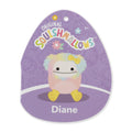 Diane the Peach Bigfoot with Yellow Rain Boots - 5