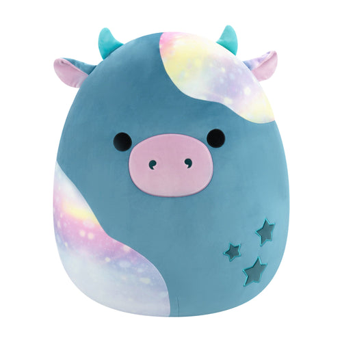 Squishmallows 24" Presto the Teal Galaxy Cow Plush