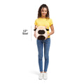 12-Inch Venus the Blacknose Sheep with Fuzzy Black Belly - 6