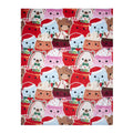 Squishmallows Holiday Throw Blanket - 3