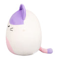 8-Inch Nell the Pink And Purple Calico Cat - 3