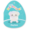 5-Inch Zaylee the White Bigfoot with Rainbow Mane - 5