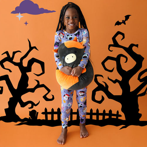 Posh Peanut Squishmallows Halloween Purple Pajamas — 6-12 months, 12-18 months, 18-24 months, 2T, 3T-4T, 5T-6T, 7Y-8Y & 10Y-12Y