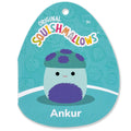 5-Inch Ankur the Teal Mushroom with Fuzzy Belly - 5
