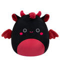 8-Inch Rebecca the Black and Maroon Jersey Devil - 1