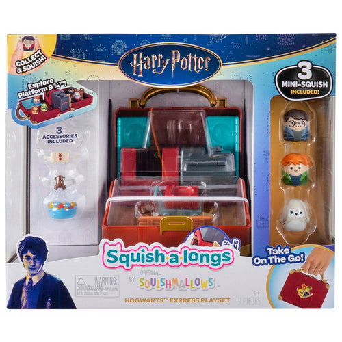 Squish-a-longs “Harry Potter” Hogwarts Express Playset Toy Playsets