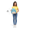 16-Inch John-John the Slate Blue Dino With White Belly - 7