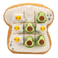 Russ Breakfast Toast Tic Tac Toe Plush Playset - 1