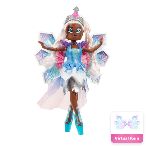 Royale High Chromae Ice Fairy 9-Inch Fashion Doll Toy Playsets, Series 1