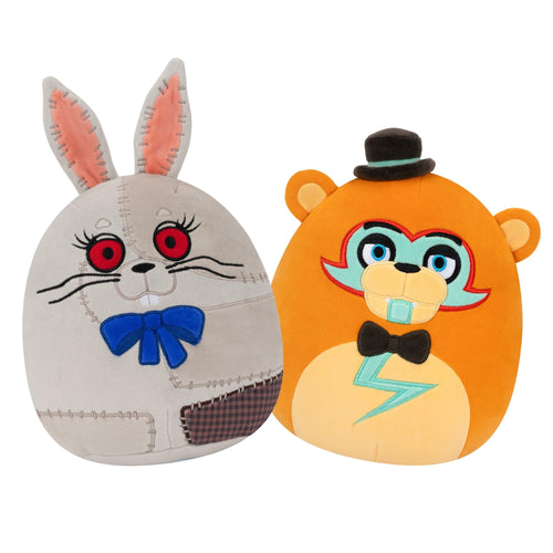 Squishmallows Five Nights at Freddy's Glamrock Freddy & Vanny Plush 2-Pack 8"