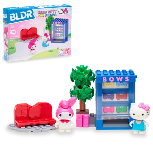 BLDR Hello Kitty and Friends Bow Vending Machine Building Sets
