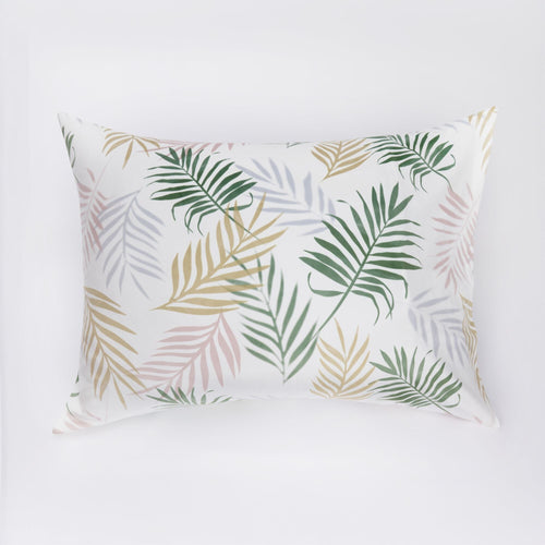 SquishPillow “Palm Fronds” Light Standard Pillowcases