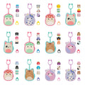 Squish-a-longs Clip & Go - Includes 3 Mini-Squish & Clip Case - 2
