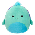 12-Inch Cascade the Teal Turtle with Tie-Dye Shell - 1