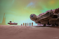 STAR WARS Micro Galaxy Squadron Millennium Falcon - 5