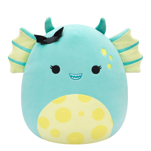Squishmallows Dearest 12" Plush – Teal Swamp Monster with Green Gills