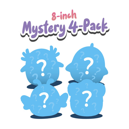 Squishmallows Mystery Plush 8" 4 Pack