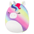 8-Inch Clarissa the Rainbow Unicorn with Fuzzy Belly - 2