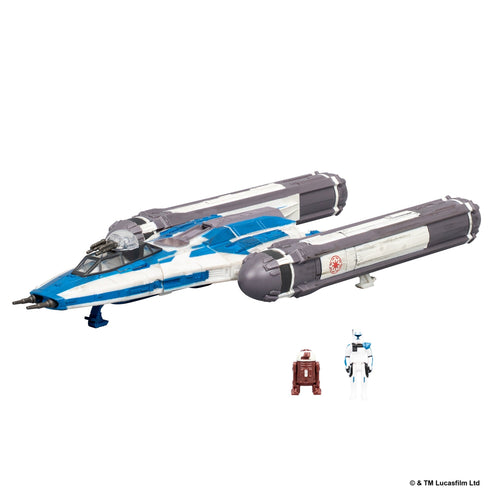 Vault Star Wars Micro Galaxy Squadron STAR WARS™ Micro Galaxy Squadron BTL Y-wing Action & Toy Figures