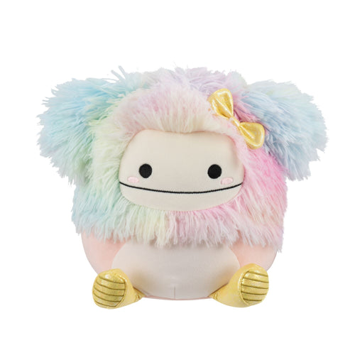Squishmallows Diane the Peach Bigfoot with Yellow Rain Boots Plush — 8" · 12"