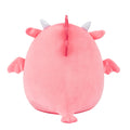 14-Inch Aegi the Pink Dragon with Sakura Print Belly - 4