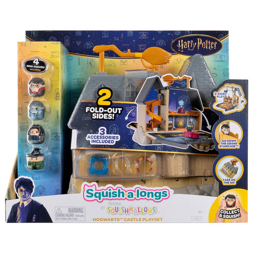 Squish-a-longs “Harry Potter” Hogwarts Castle Playset Toy Playsets