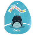 14-Inch Celie the Teal and Black Grasshopper with Bow - 5
