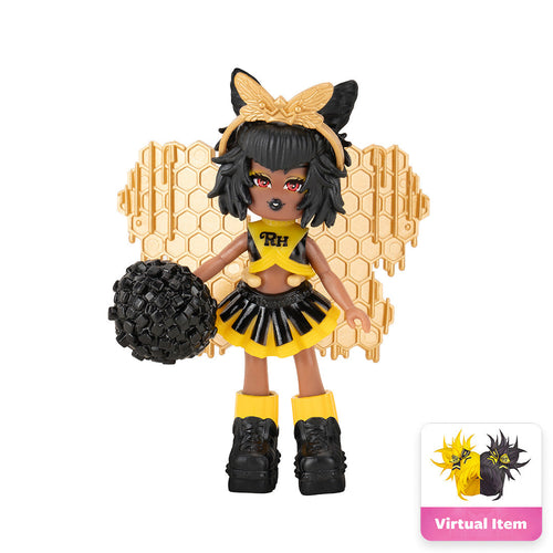 Royale High School Spirit Cheerleader Toy Playsets Fashion Pack Series 1 – 3-Inch Doll, 15 Accessories