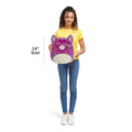 14-Inch Caeli the Purple Tie-Dye Tabby Cat - 5
