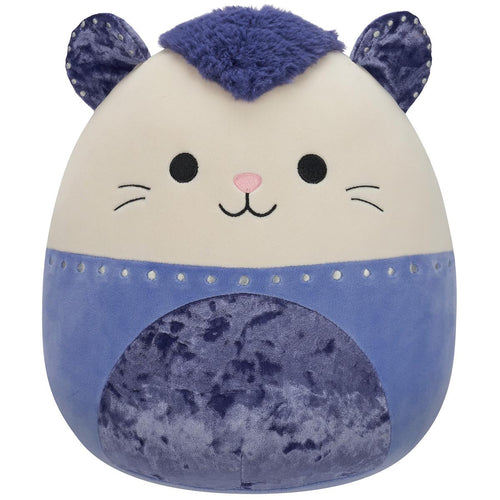 Squishmallows Blanche Cream & Purple Possum Plush with Velvet Ears & Belly 12"