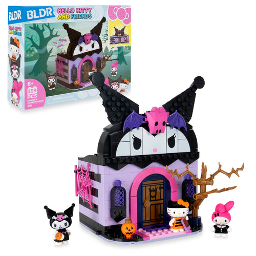 BLDR Hello Kitty and Friends Kuromi Haunted House Building Sets