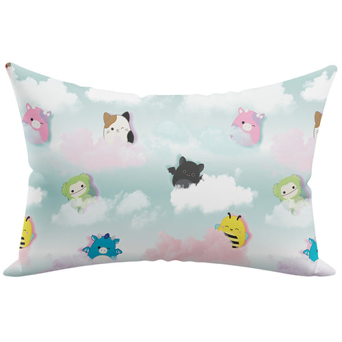 SquishPillow “On Cloud 9” Blue Standard-Size Pillowcases Cover