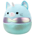 20-Inch Svetlana the Teal Caticorn Mermaid - 2