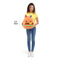 14-Inch Carl the Cheeseburger with Red and Blue Star Headband - 7