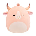 20-Inch Howland the Peach Brahman Bull - 1
