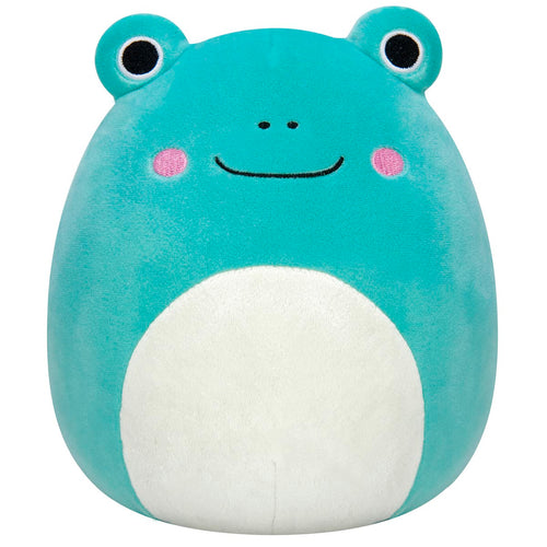 Squishmallows Ludwig Teal Frog with Mint Green Belly Plush — 12"