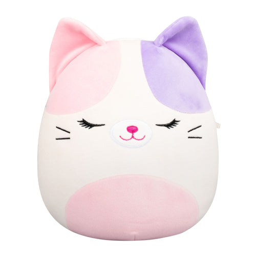 Squishmallows Nell Pink & Purple Calico Cat Plush 8"