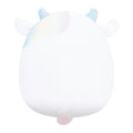 5-Inch Belozi the White And Rainbow Tie-Dye Cow Holding Cotton Candy - 4