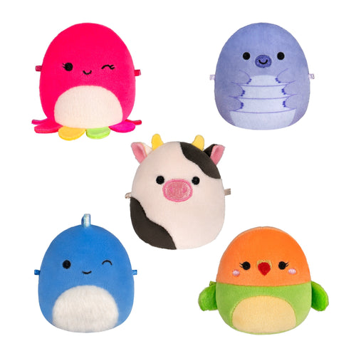 Micromallows Plush 2.5" 5-Pack — Tew, Connor, Plath, Brody & Lasla