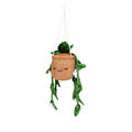 Greenhouse by Russ 8-Inch Hanging Plant with Flowers Plush - 3