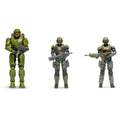 Halo Spartan Collection - Master Chief & 2 UNSC Marines - 1