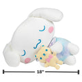 Hello Kitty and Friends 18-Inch Sleeping Plush - Cinnamoroll - 5