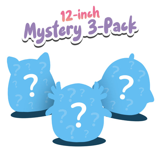 Squishmallows Assorted Mystery Plush 3 Pack 12"