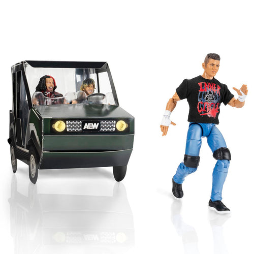 Vault AEW Archive Golf Cart 3-Pack 6-Inch Action & Toy Figures