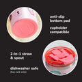 Squishmallows Sticker Bomb Tumbler with Straw - 2