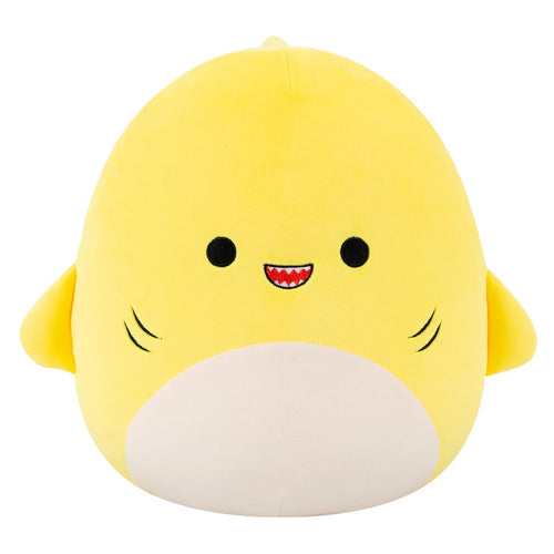 Squishmallows Chandler Yellow Shark Plush 12"