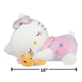 Hello Kitty and Friends 18-Inch Sleeping Plush - Hello Kitty with Bestie Accessory - 6