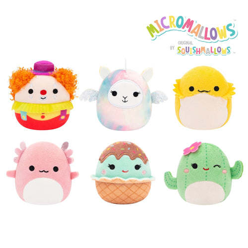 Micromallows Archie, Bimbi, Lucy-May, Maritza, Maya & Rodry 6-Pack Toy Playsets