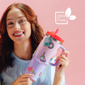 Squishmallows Sticker Bomb Tumbler with Straw - 3