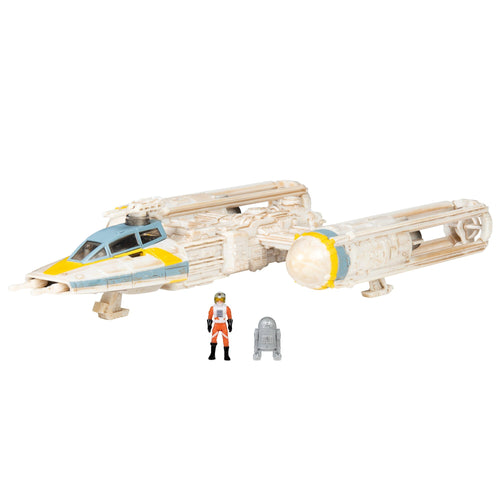 Star Wars Micro Galaxy Squadron Gold Leader's Y-Wing | 5-Inch Action & Toy Figures